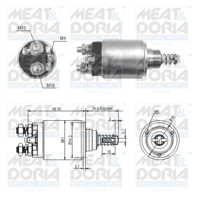 Solenoid Switch, starter